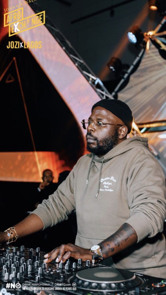 BNXN AND DJ MAPHORISA TAKE UP THE STAGE AT JOHNNIE WALKER AFROEXCHANGE