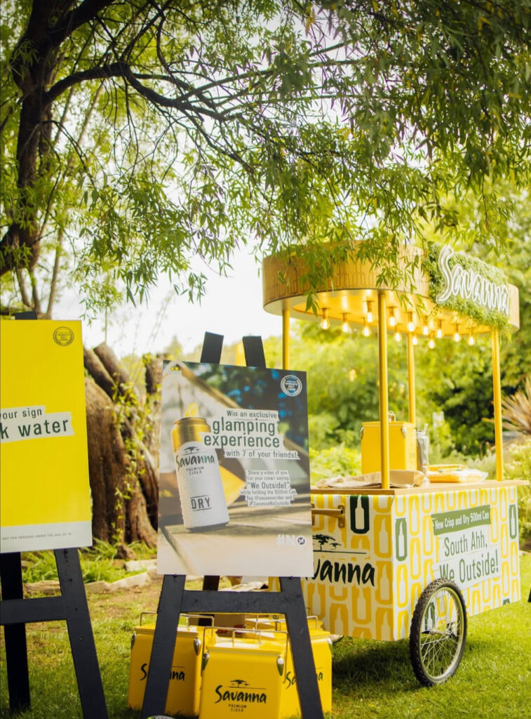Celebrating Connection and Rhythm: Msaki in the Park with Savanna 500ml “WE OUTSIDE “