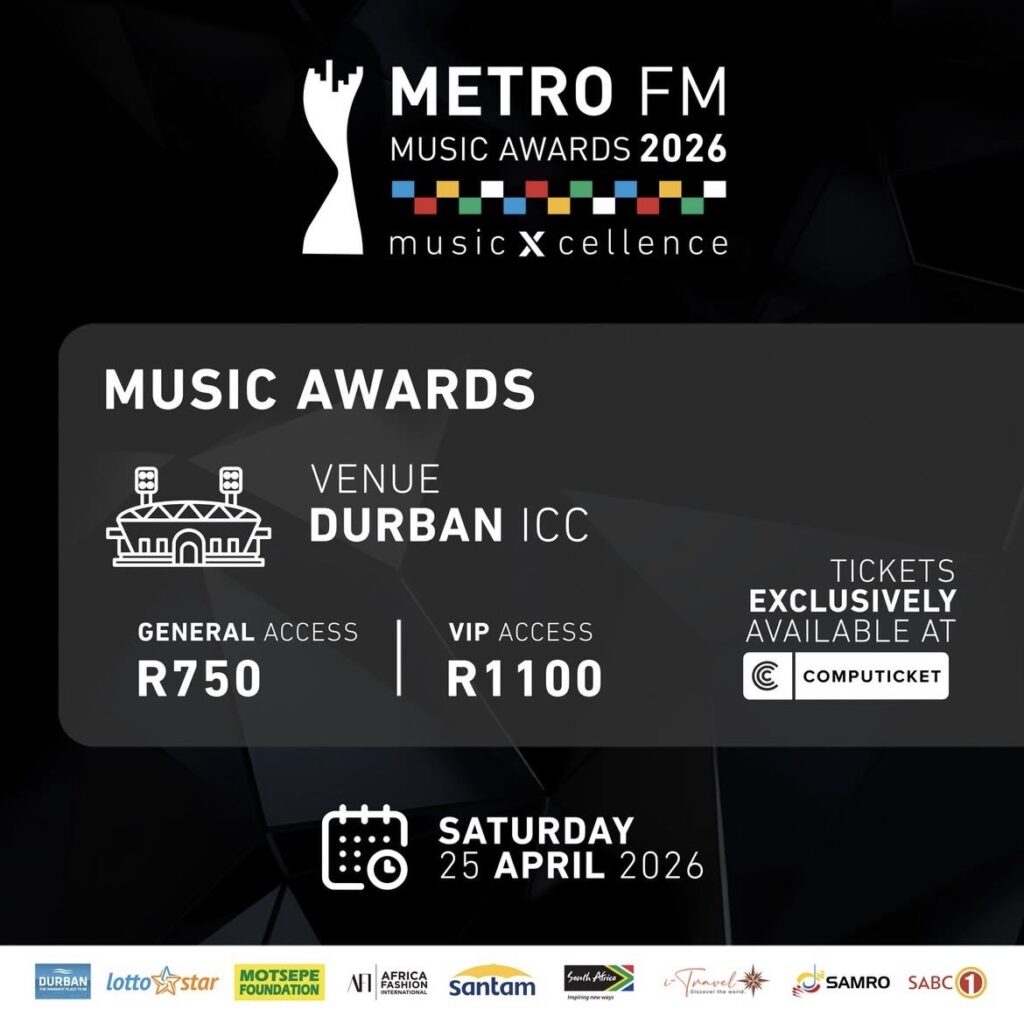 METRO FM REVEALS STAR STUDDED HOST LINE UP FOR THE 20TH EDITION OF THE METRO FM MUSICAWARDS AND ARTIST LINE-UP FOR MUSIC FESTIVAL!