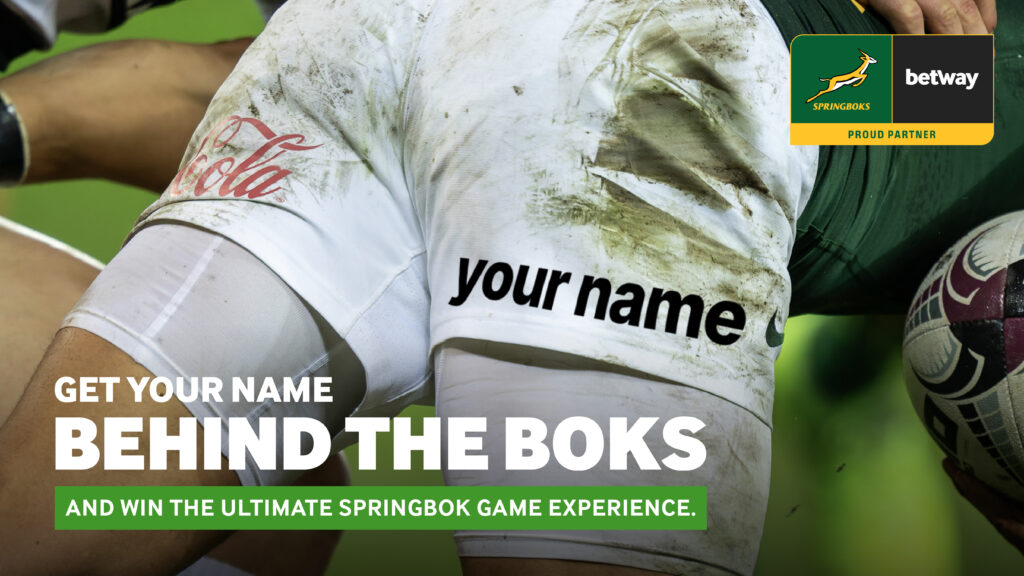 BETWAY INVITES SOUTH AFRICANS TO GET THEIR NAME BEHIND THE BOKS