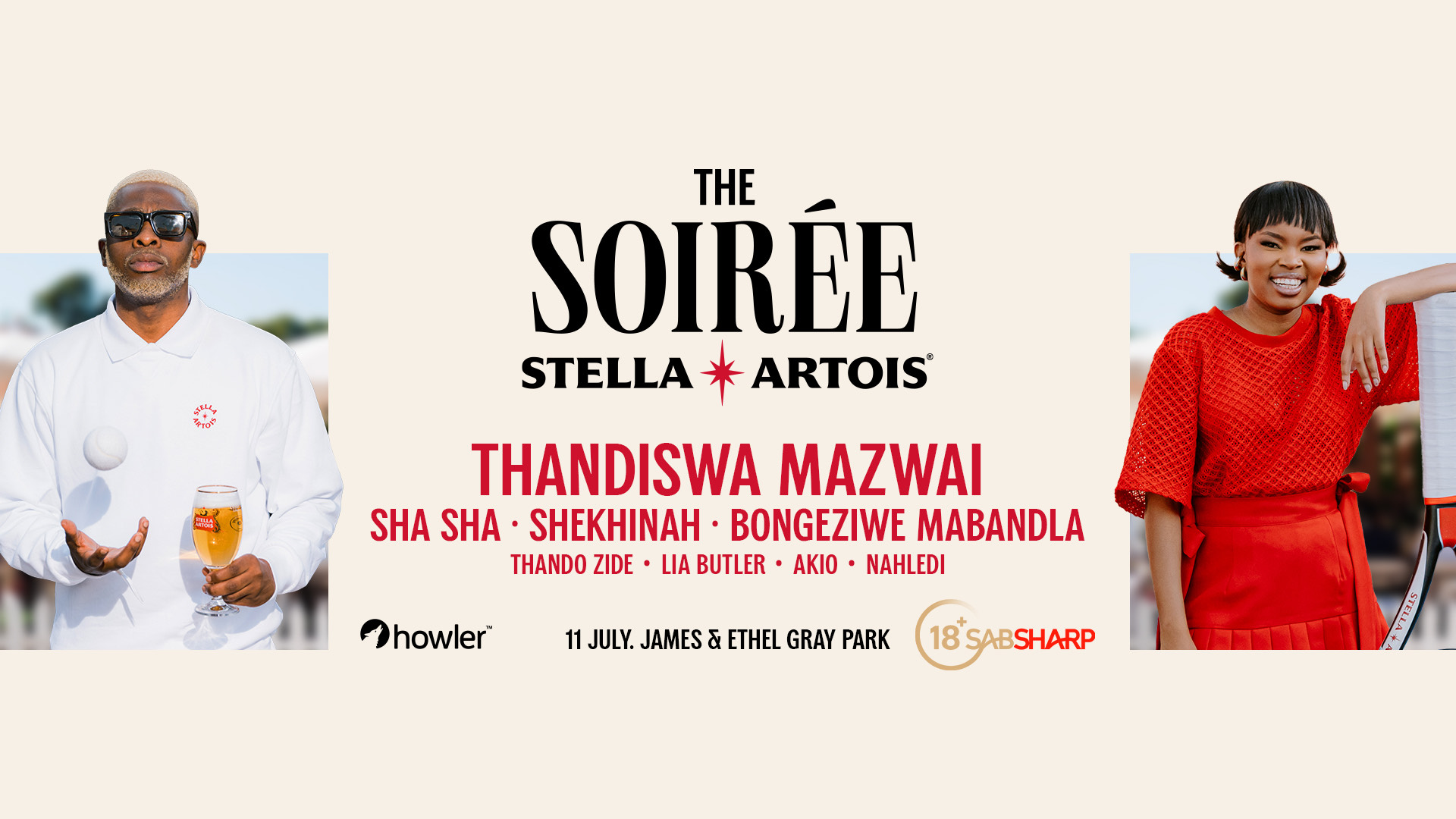 THANDISWA MAZWAI TO HEADLINE POWERHOUSE LINEUP AT THE SOIRÉE BY STELLA ARTOIS: WIMBLEDON EDITION