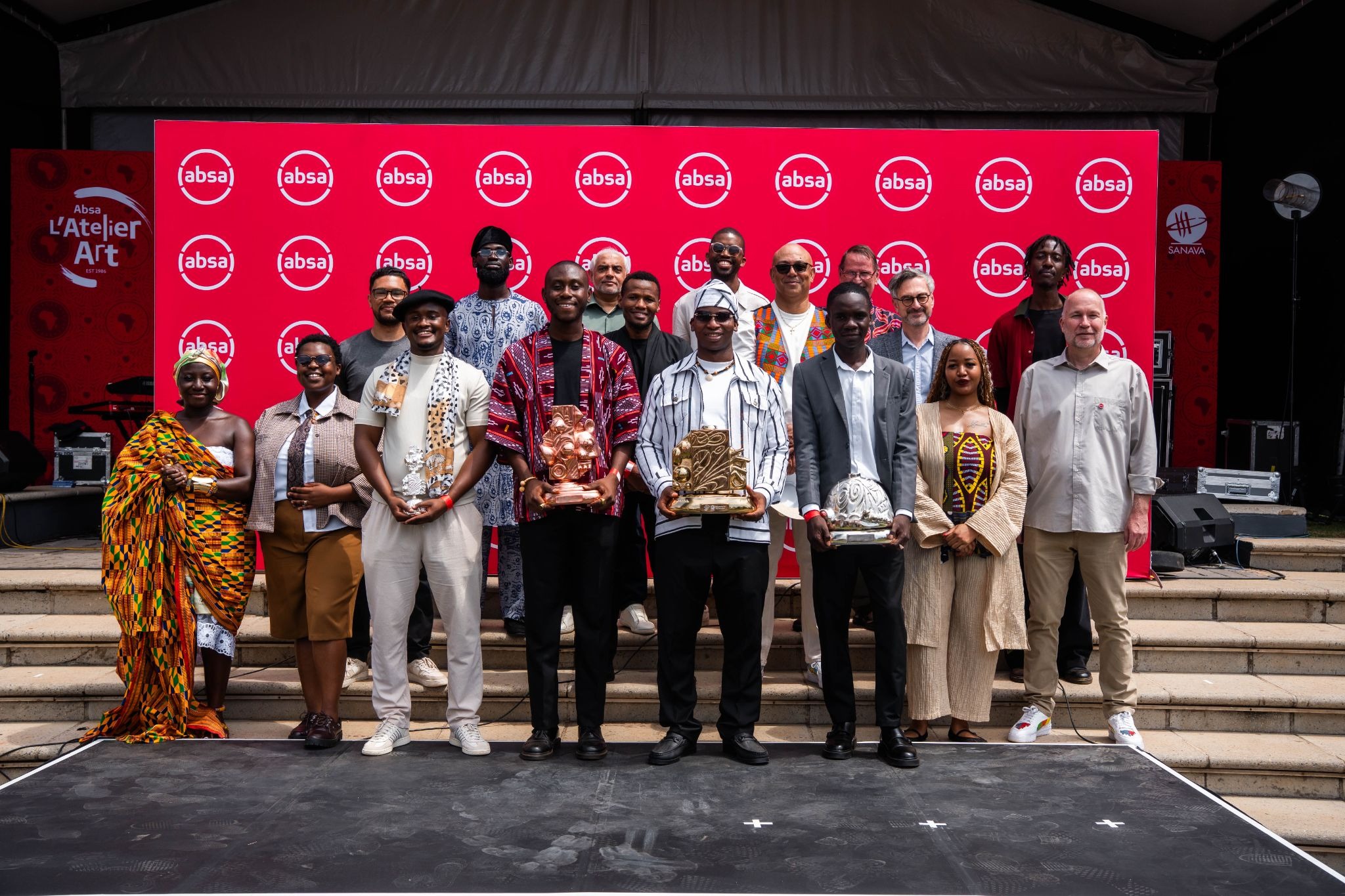 Four emerging artists from across Africa take top honours as Absa L’Atelier Art celebrates 40 years of opening doors for Africa’s visual artists
